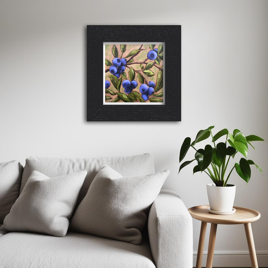 Blueberry Bush - Giclee Art Print