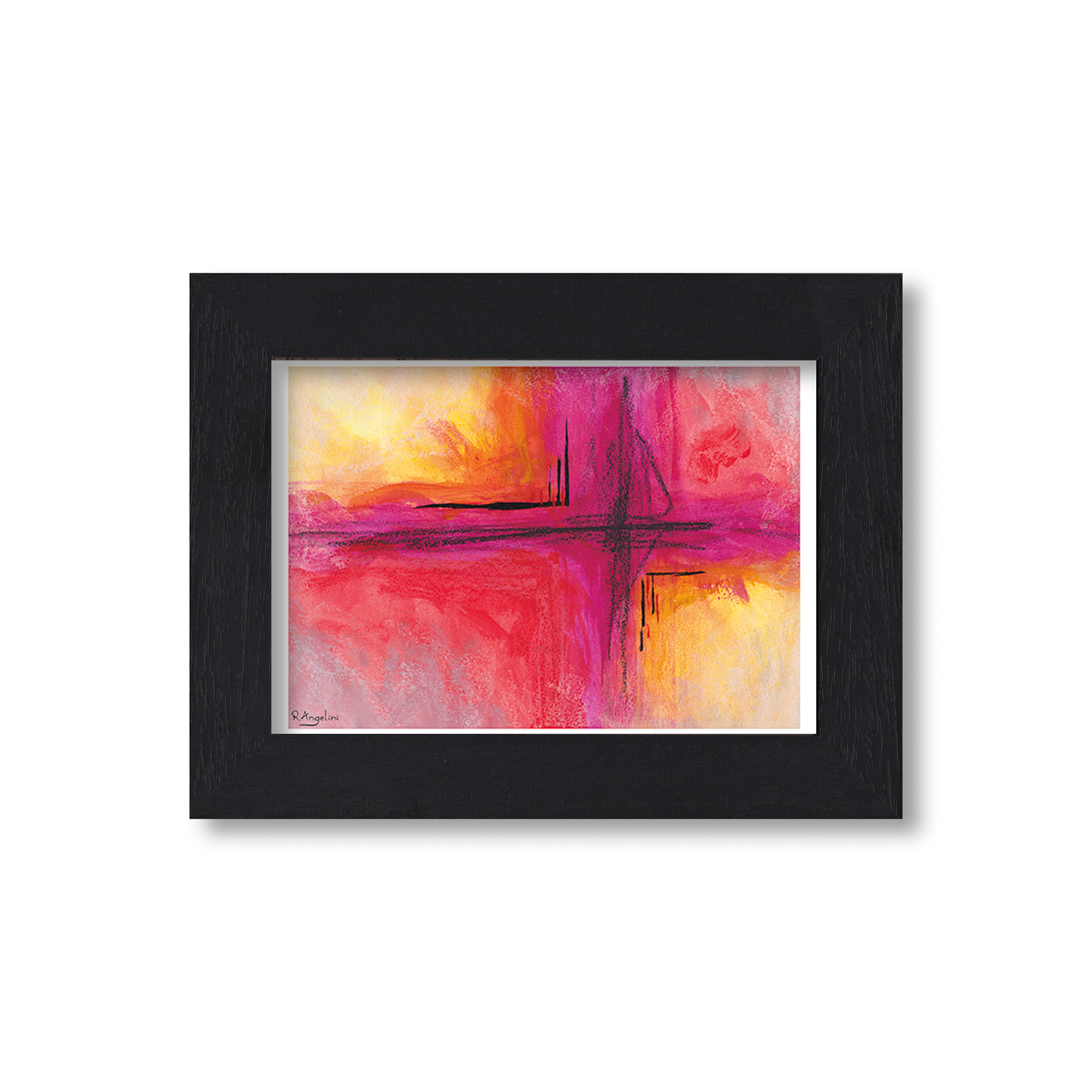 Cruciform Abstract Study 2 - Giclee Art Print