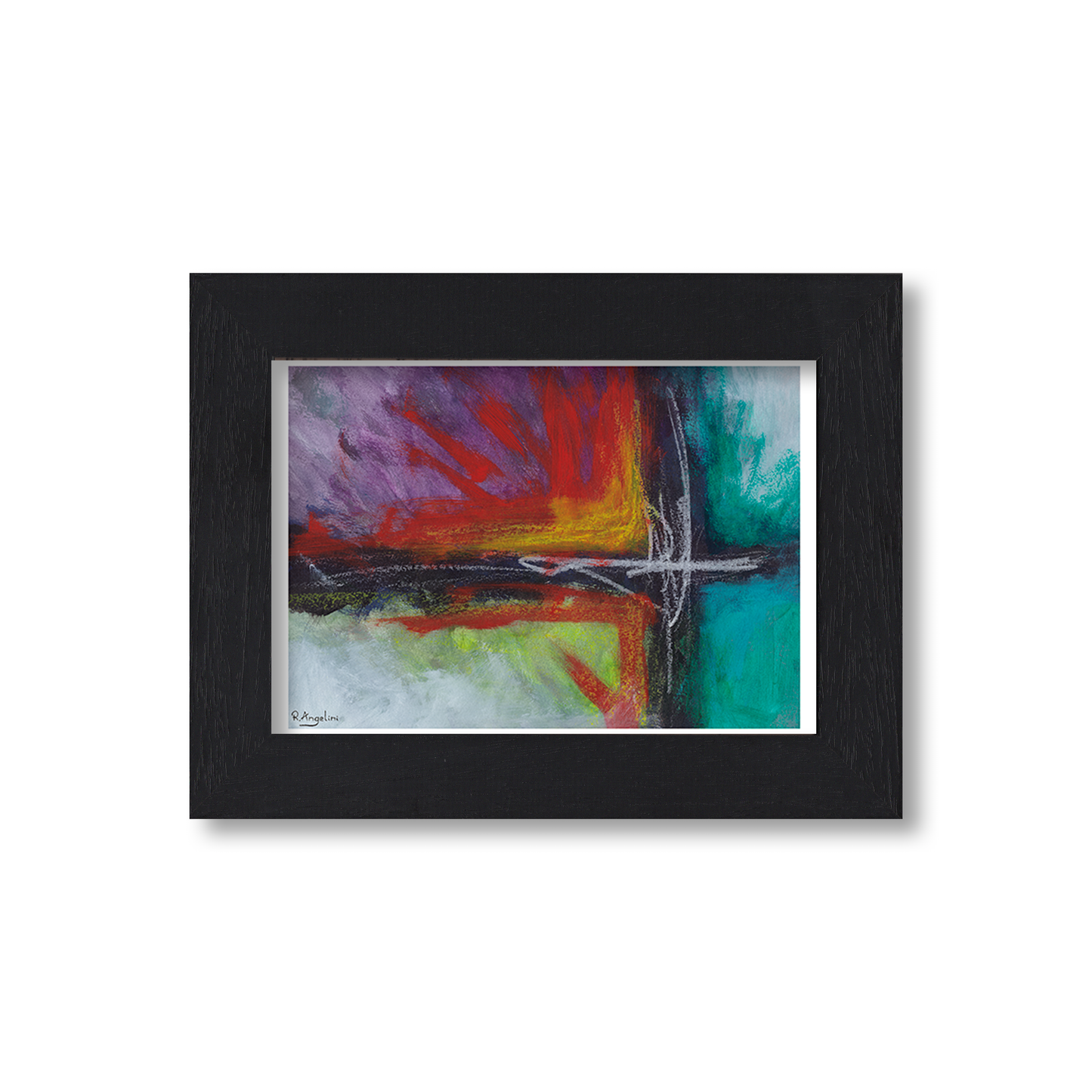 Cruciform Abstract Study 3 - Giclee Art Print