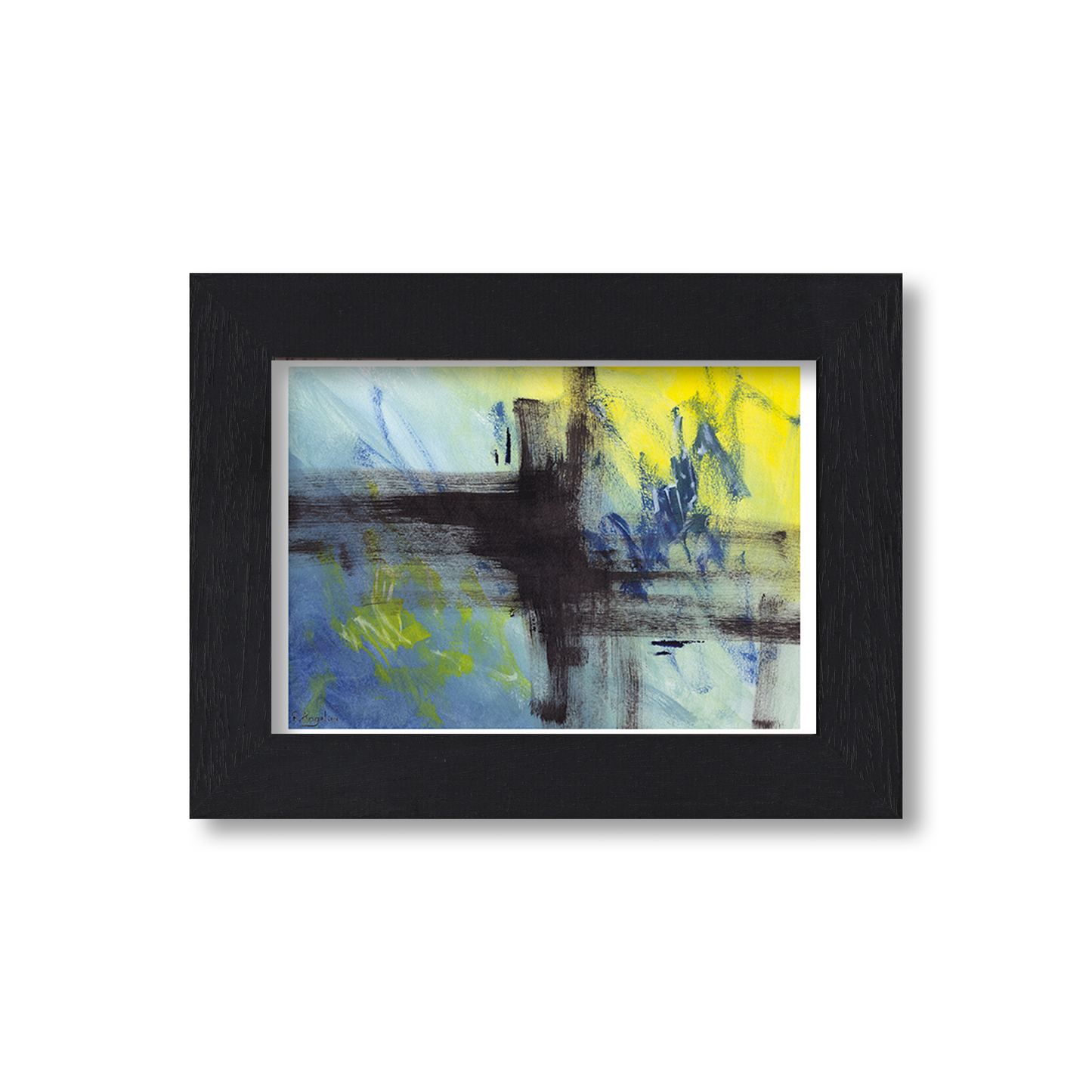 Cruciform Abstract Study 5 - Giclee Art Print