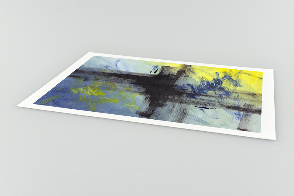 Cruciform Abstract Study 5 - Giclee Art Print