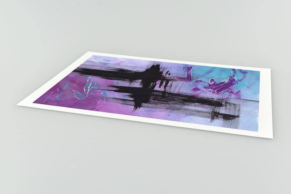 Cruciform Abstract Study 6 - Giclee Art Print