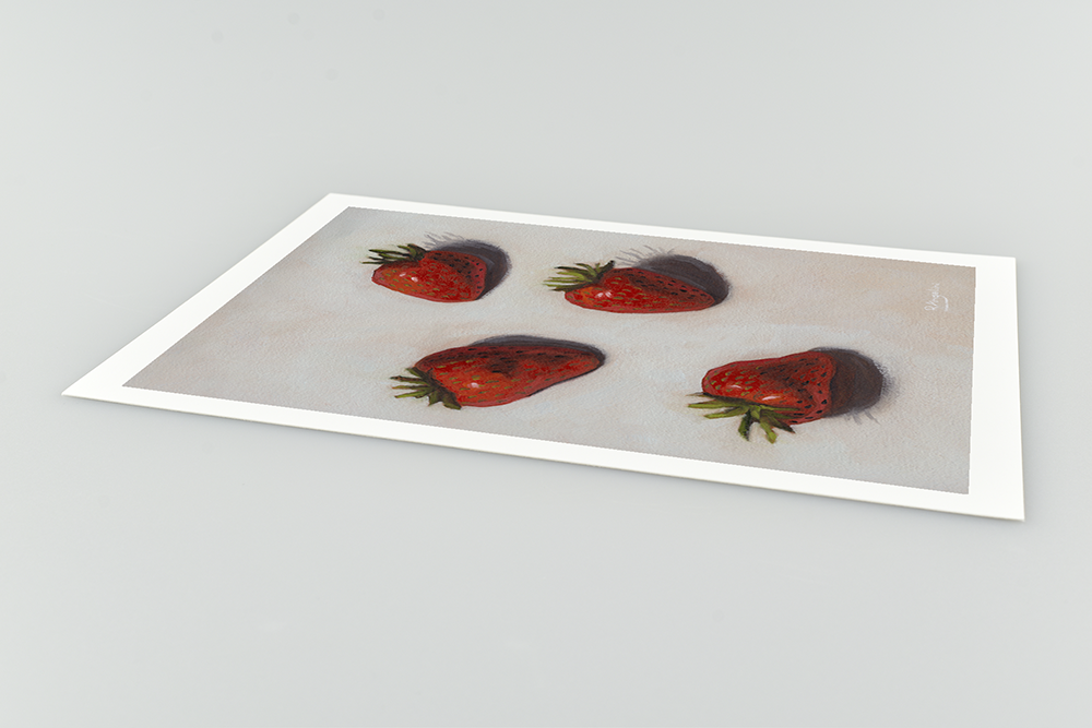 Strawberries - Giclee Art Print