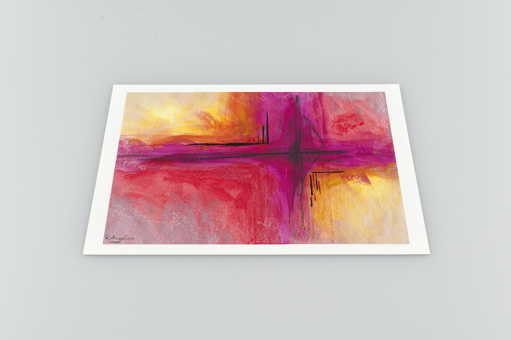 Cruciform Abstract Study 2 - Giclee Art Print