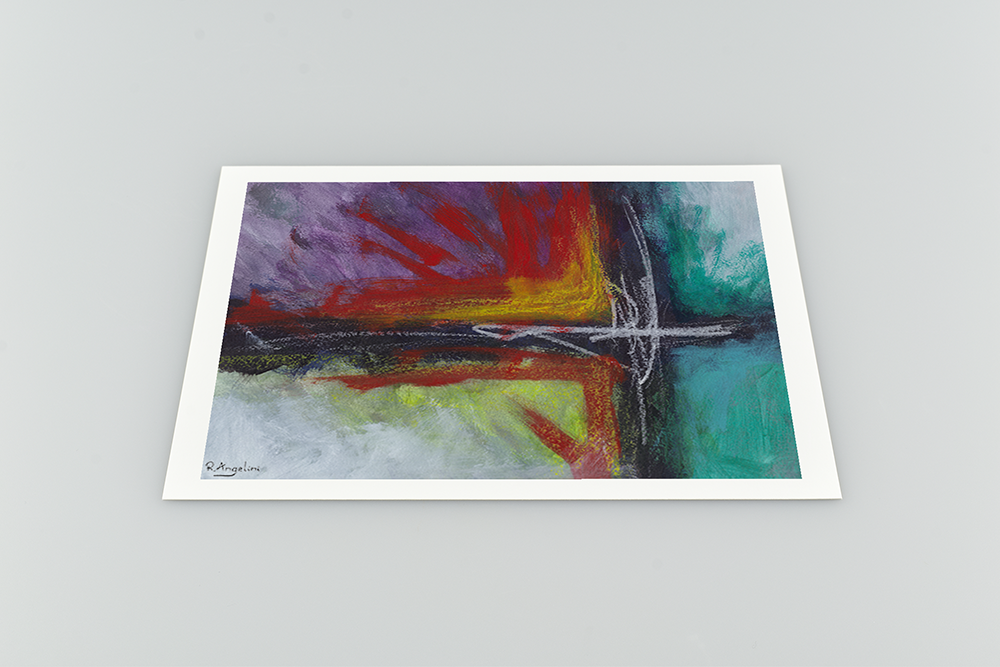 Cruciform Abstract Study 3 - Giclee Art Print