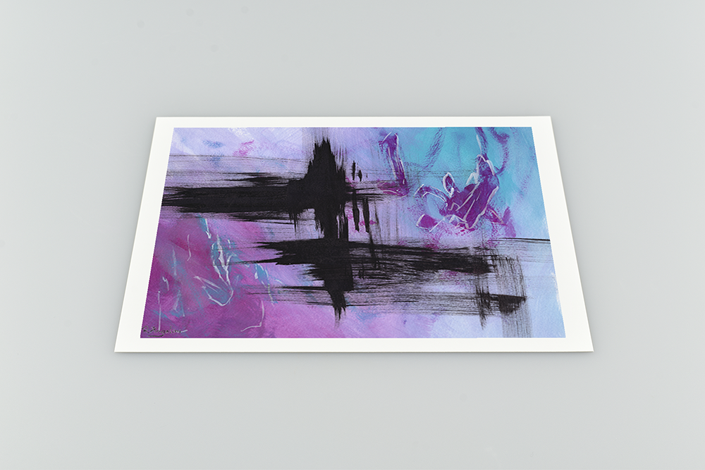 Cruciform Abstract Study 6 - Giclee Art Print
