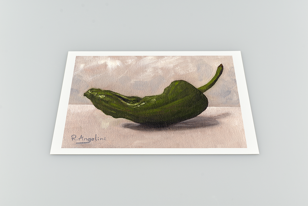 Green Chilli - Giclee Art Print