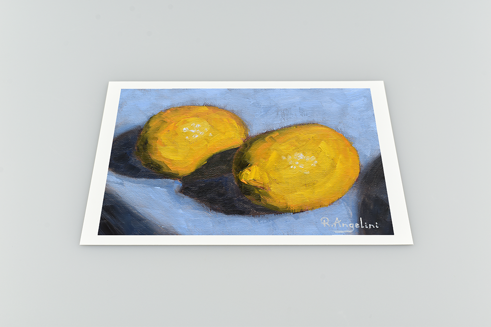 Pair of Lemons - Giclee Art Print