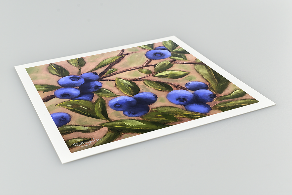 Blueberry Bush - Giclee Art Print