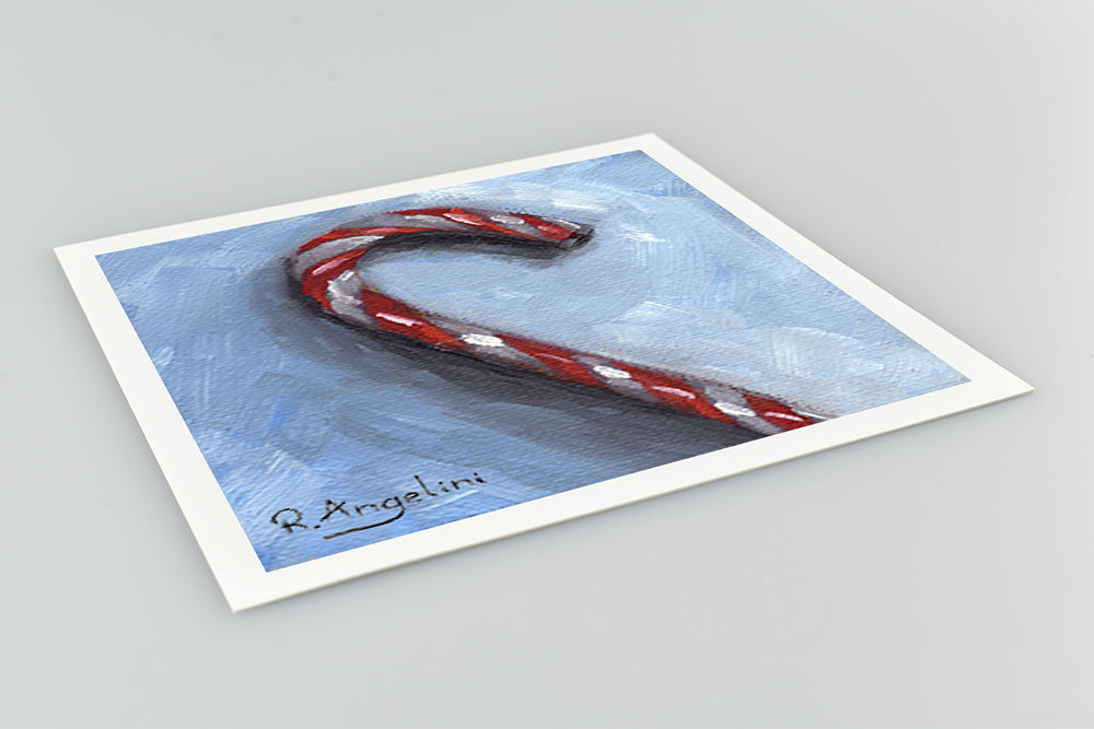 Candy Cane - Giclee Art Print