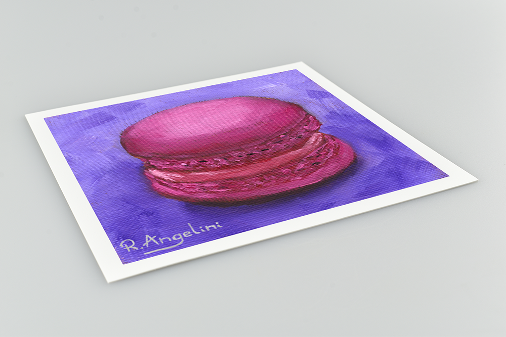 Pink Macaron - Giclee Art Print