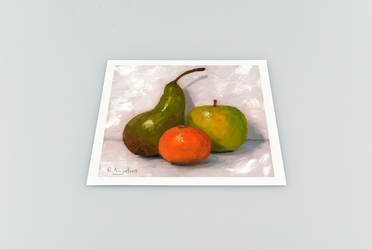 Fruit Still Life Study 2 - Giclee Art Print