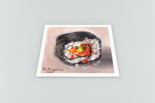 Sushi Roll - Giclee Art Print