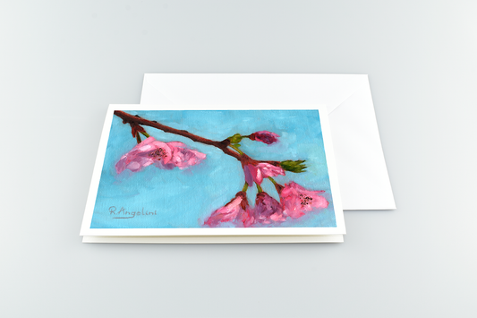 Cherry Blossom - A5 Greetings Cards