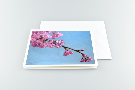 Cherry Blossom Tree - A5 Greetings Cards