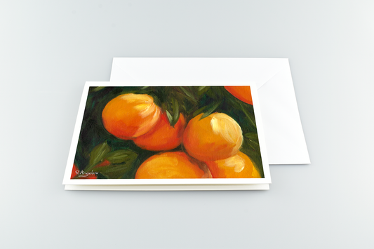 Orange Tree - A5 Greetings Cards