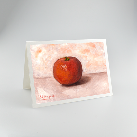 Tangerine - Greetings Card - Rhys Angelini