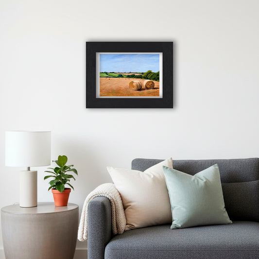Hay Bales - Giclée Art Print