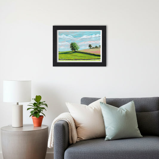 Hilltop Tree - Giclée Art Print