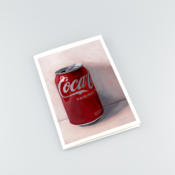 Can of Coca Cola - A5 Greetings Cards
