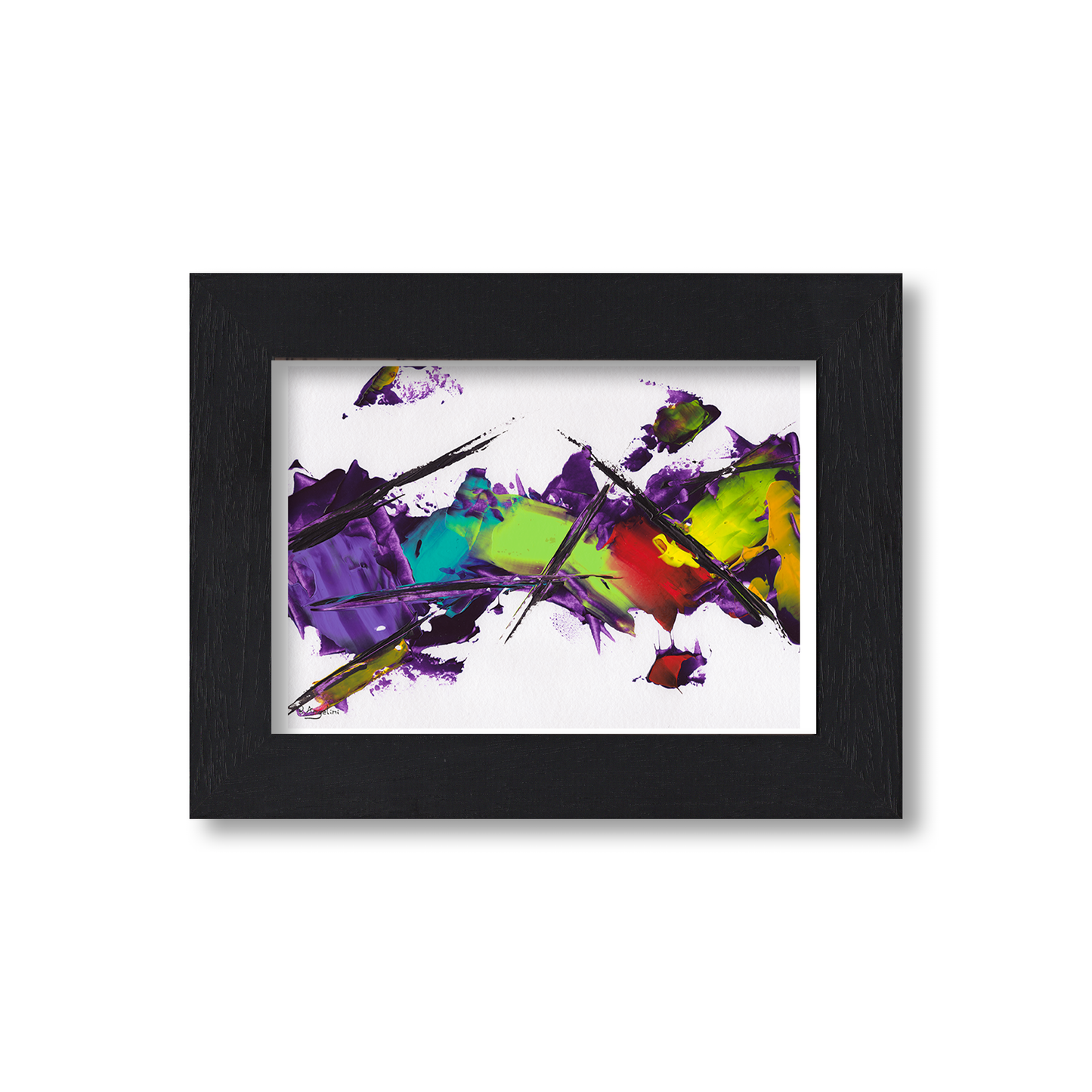 Purple Absorption - Giclee Art Print