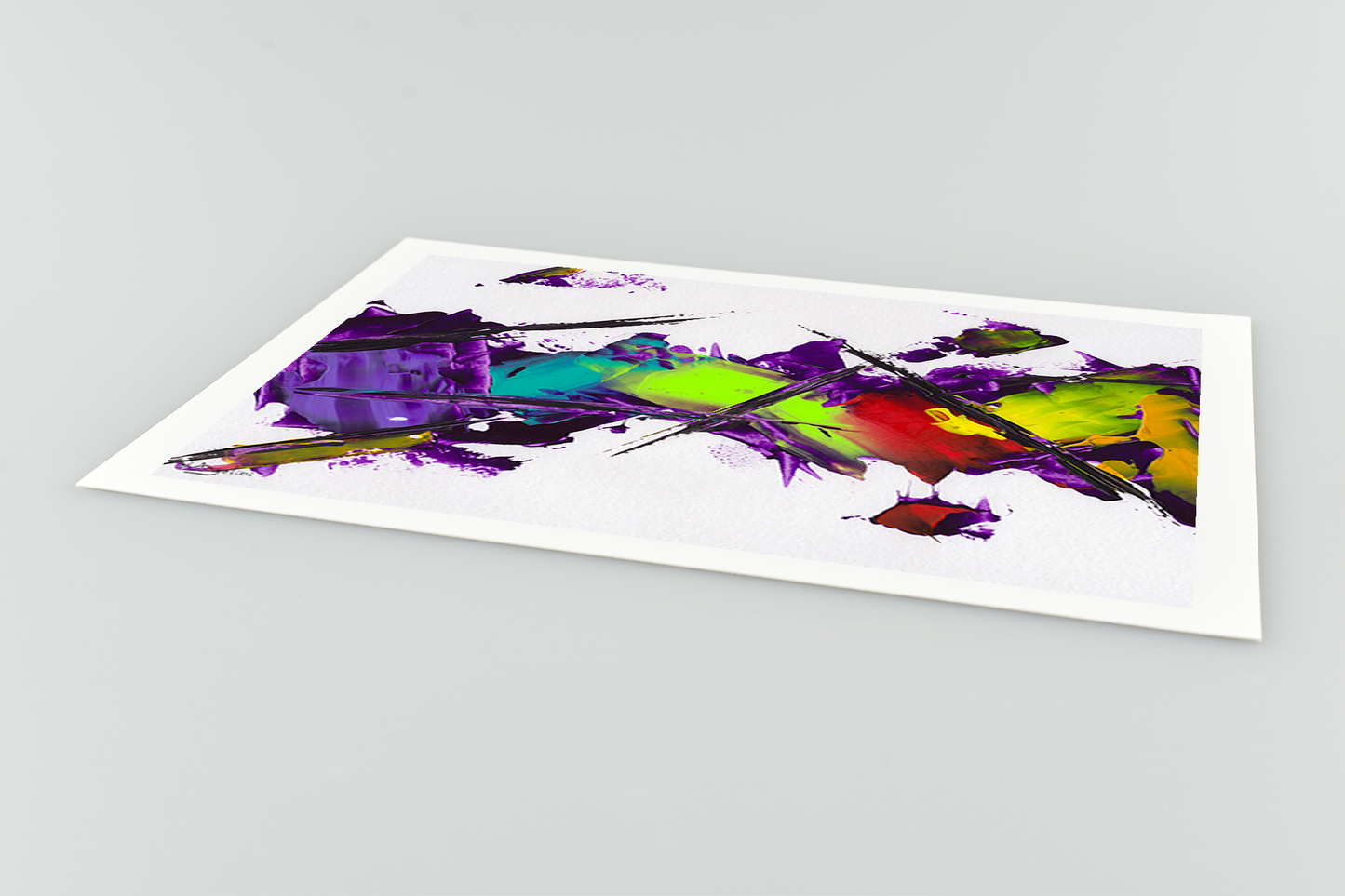 Purple Absorption - Giclee Art Print