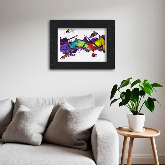 Purple Absorption - Giclee Art Print