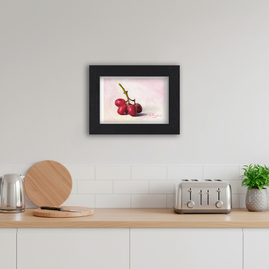 Red Grapes - Giclée Art Print