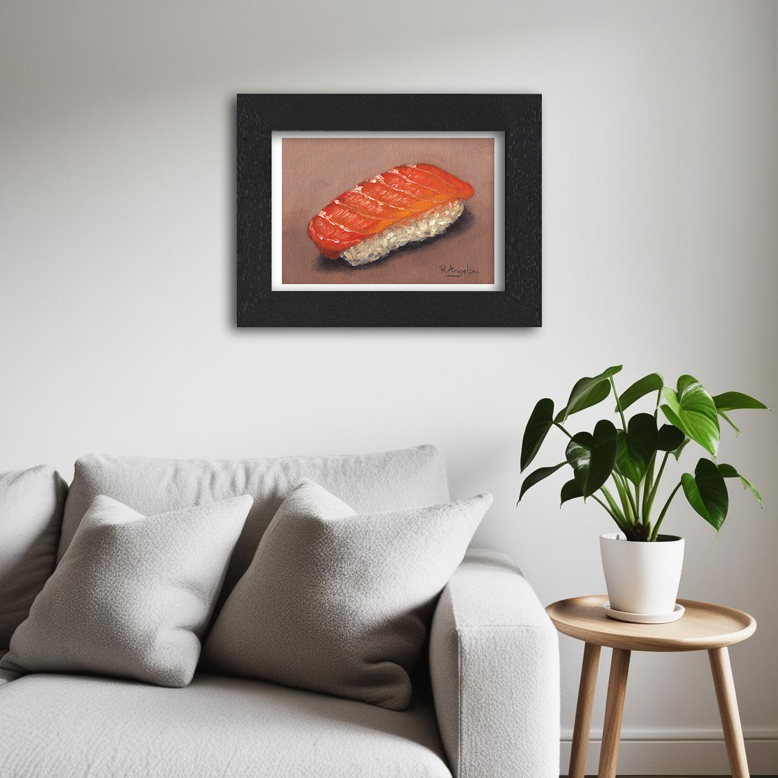 Salmon Sushi - Giclee Art Print