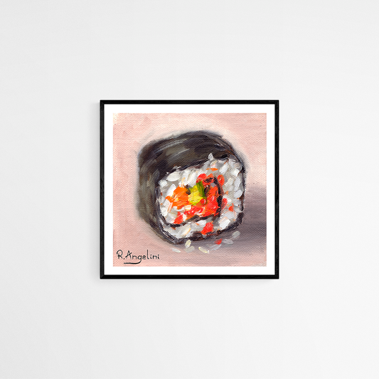 'Sushi Roll' - Giclee Print - Open Edition - Rhys Angelini