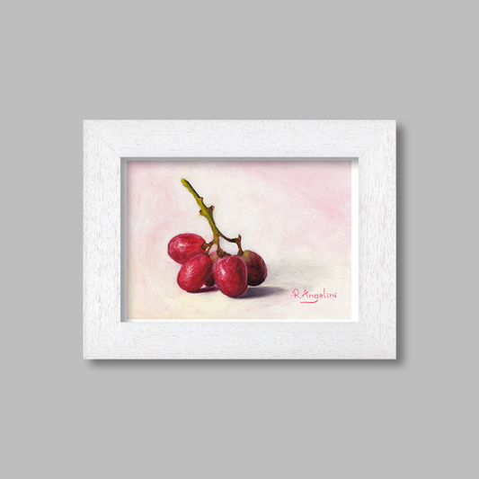 Red Grapes - Giclee Art Print