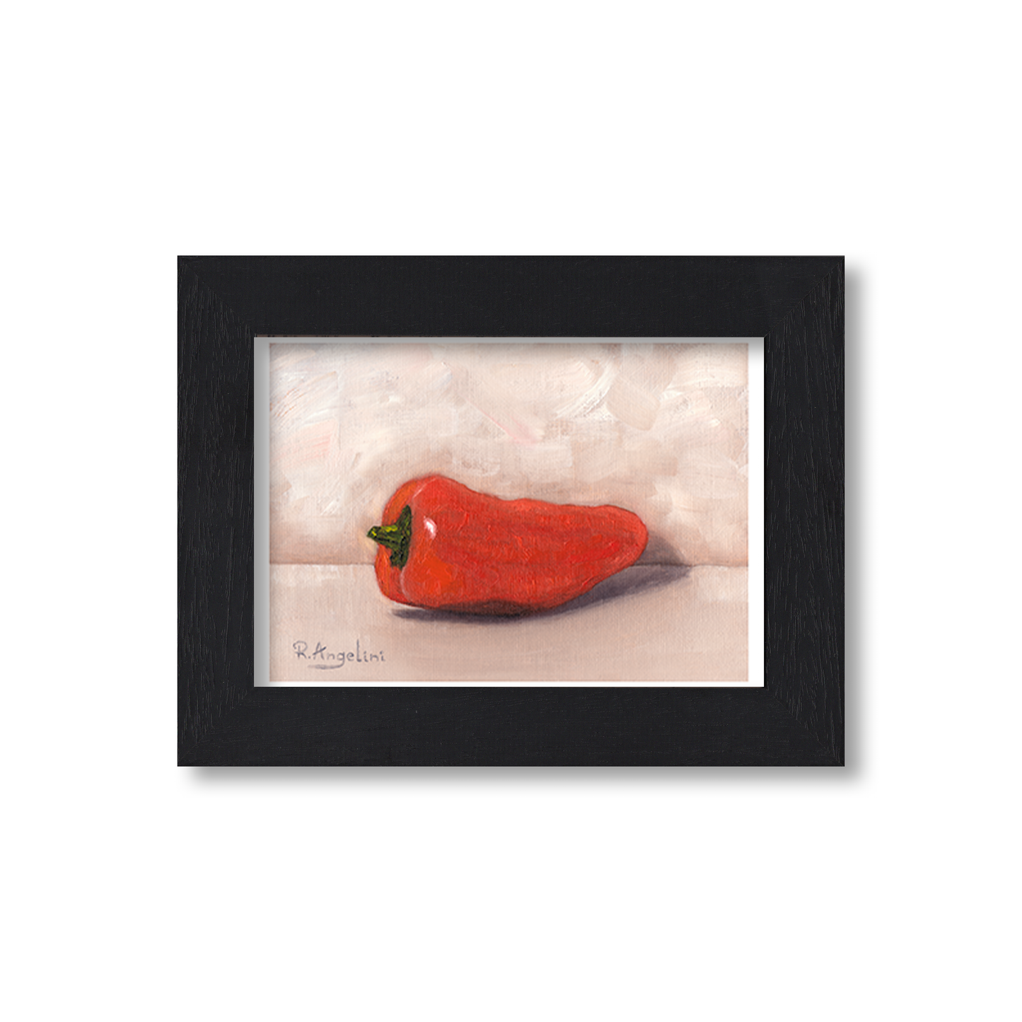 Orange Sweet Pepper - Giclee Art Print