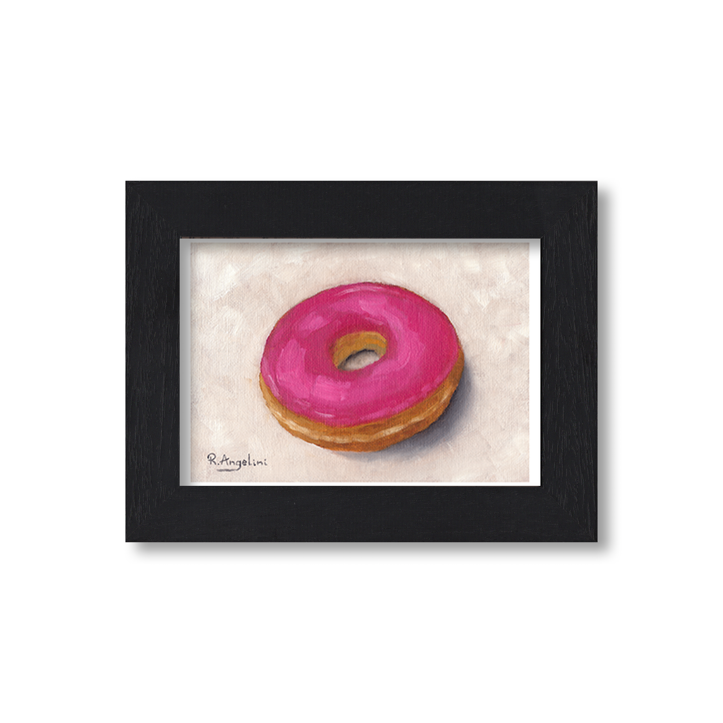 Pink Donut - Giclee Art Print