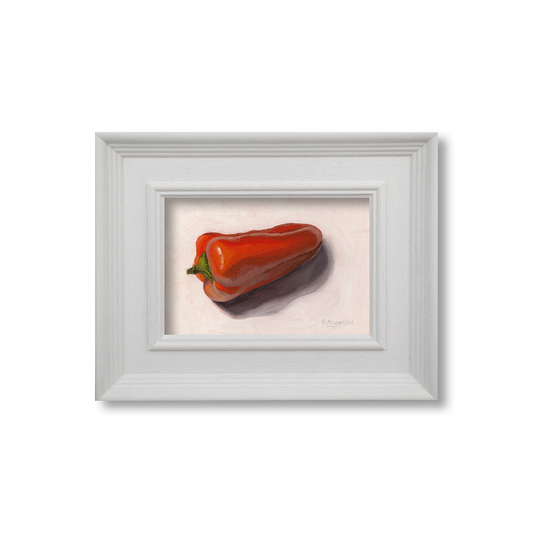 Orange Pepper - Original Oil Painting