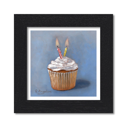 Birthday Cupcake | Still Life Art Print