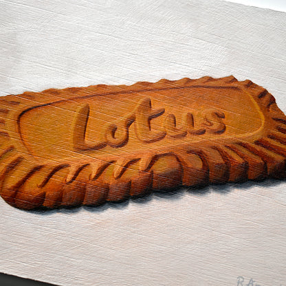Biscoff Biscuit - Original Artwork