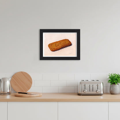 Biscoff Biscuit | Still Life Art Print