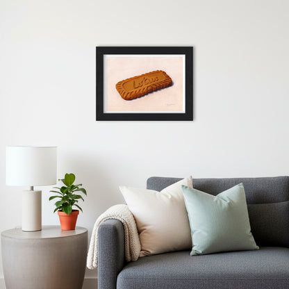 Biscoff Biscuit | Still Life Art Print