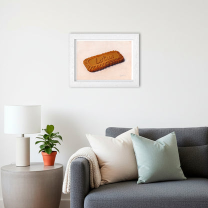 Biscoff Biscuit | Still Life Art Print