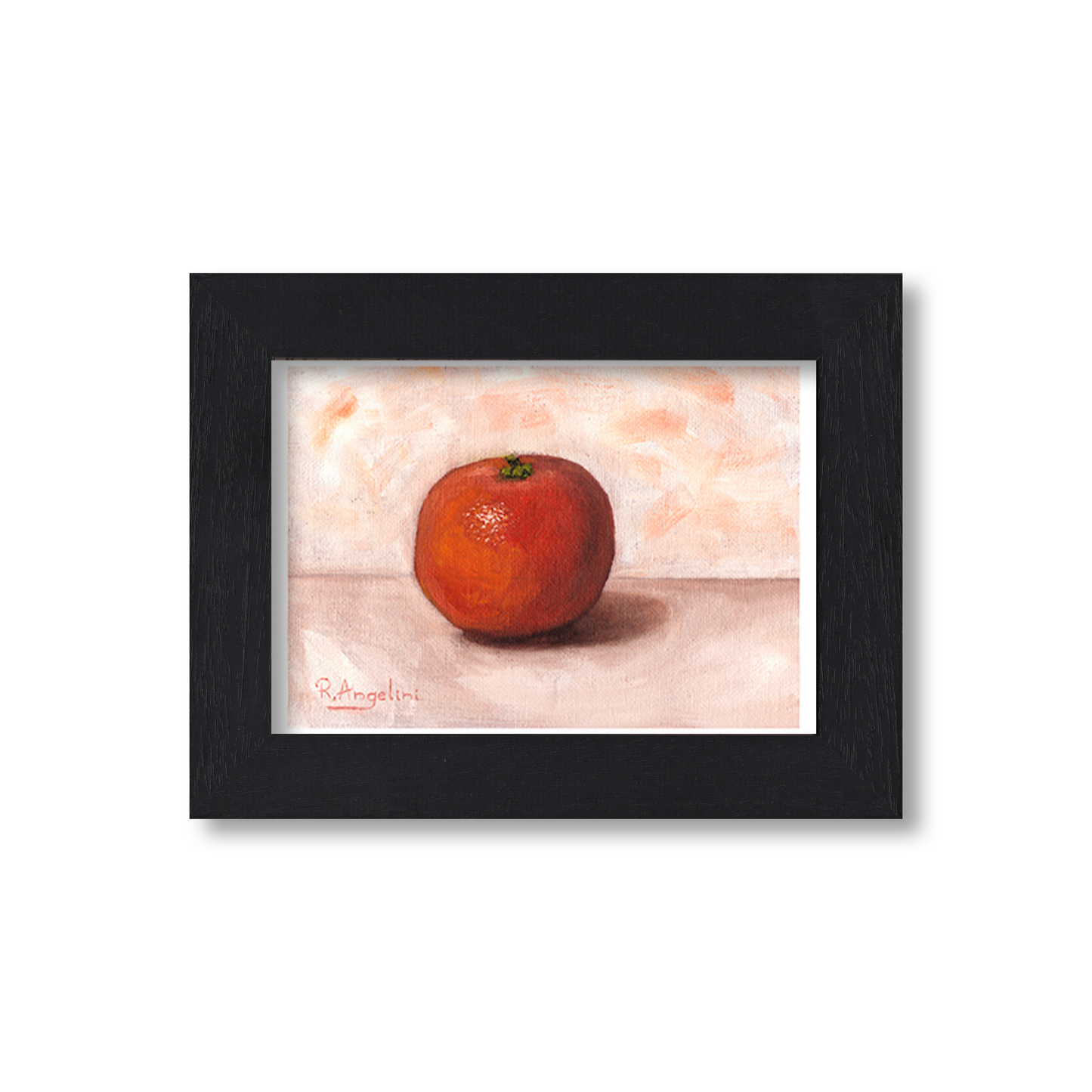 Black Framed Tangerine Giclee Art Print