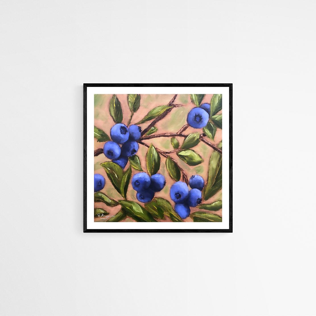 'Blueberry Bush' - Giclee Print - Open Edition