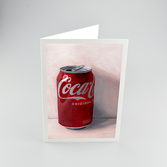 Can of Coca Cola - A5 Greetings Cards