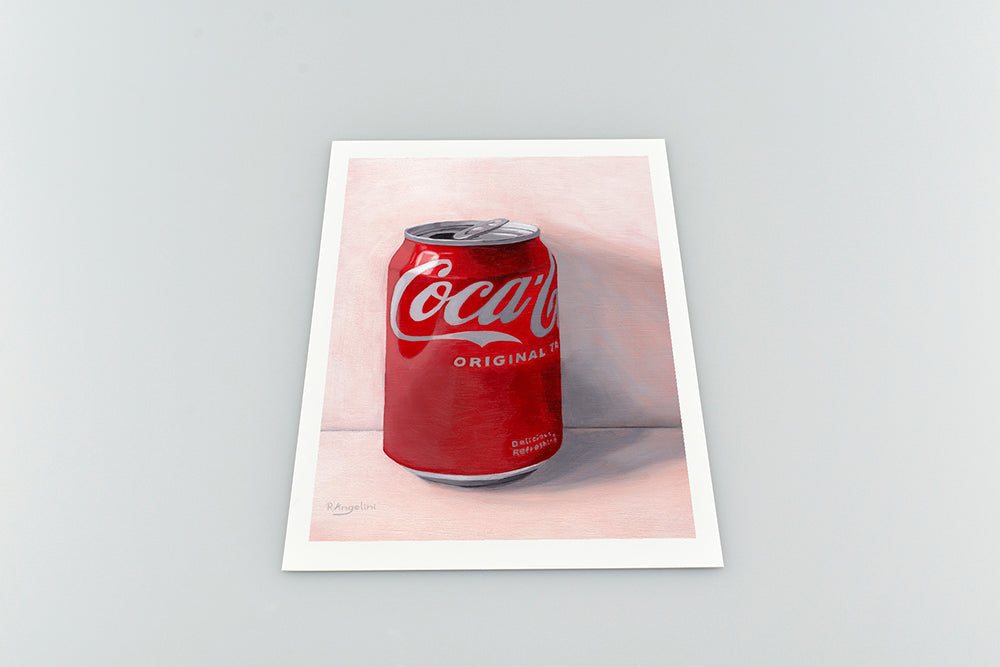 Can of Coca Cola Giclee Art Print