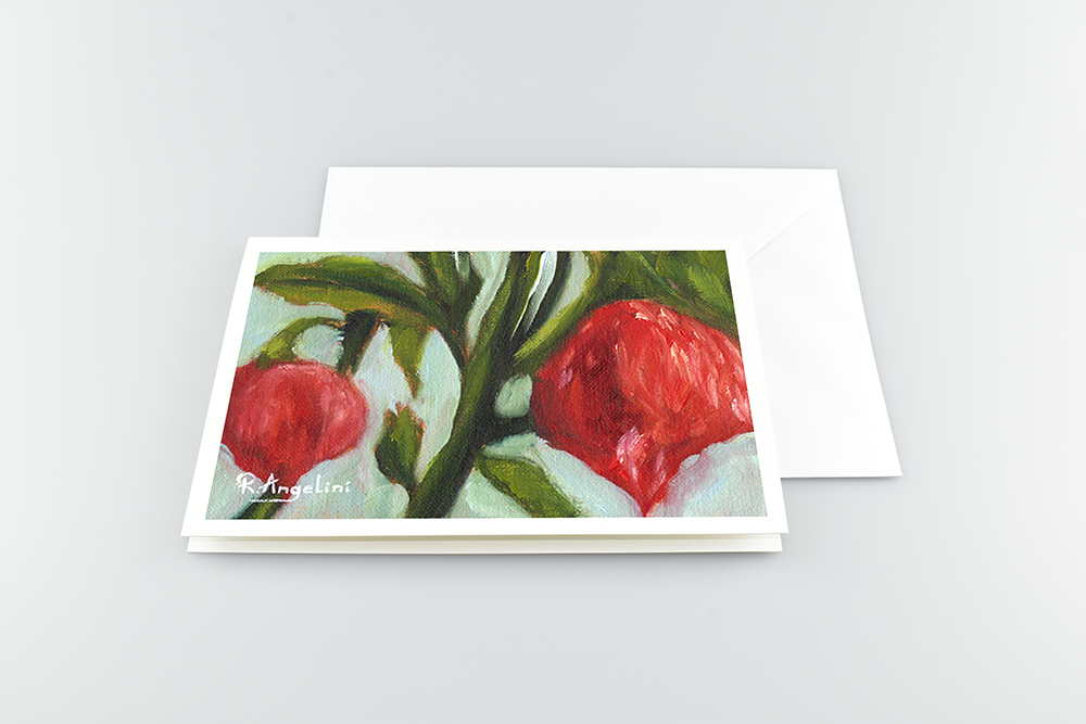 Carolina Reaper Chilli's - A5 Greetings Cards with Envelope