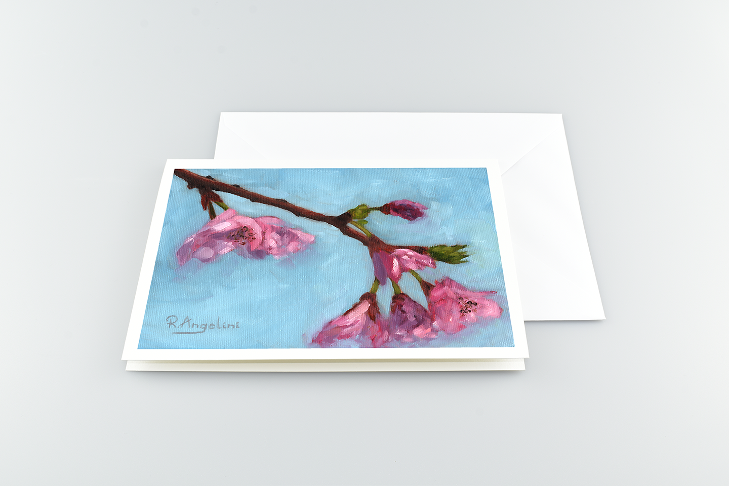 Cherry Blossom - A5 Greetings Cards with Envelope