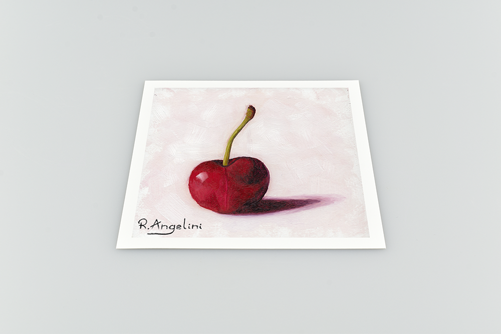 Cherry Square Giclee Art Print