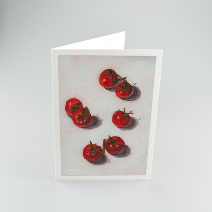 Cherry Tomatoes - A5 Greetings Cards 2