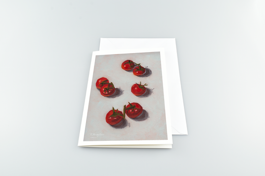 Cherry Tomatoes - A5 Greetings Cards 2 with Envelope