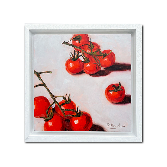 'Cherry Tomatoes' - Original Oil Painting