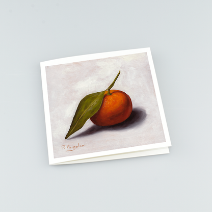 Clementine - Square Greetings Cards Top Down